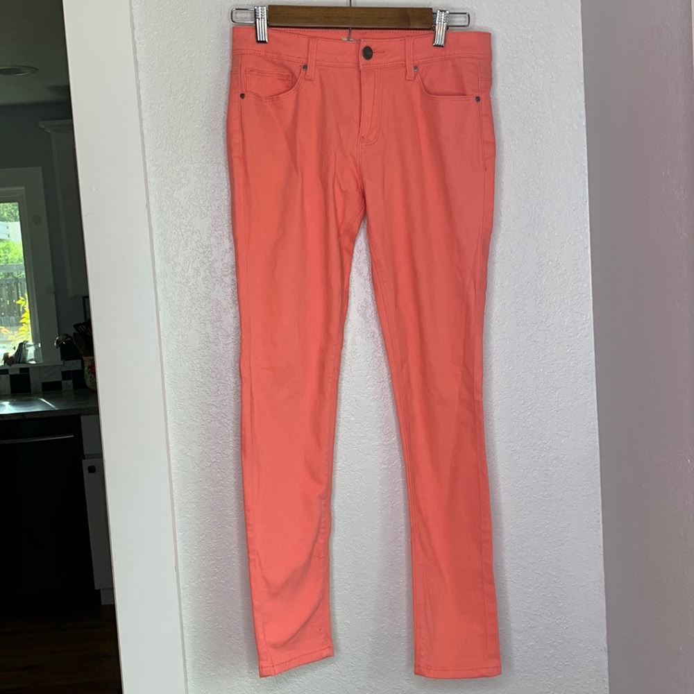 Denim Blvd Coral Skinny Jeans Low Rise Pants Y2K Coastal Summer Resort wear